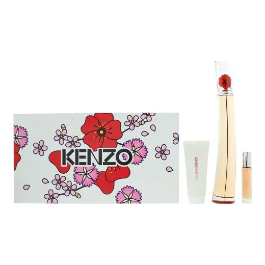 Set Kenzo: Flower L'absolue, Eau De Parfum, For Women, 100 ml + Flower L'absolue, Eau De Parfum, For Women, 10 ml + Flower L'absolue, Hydrating, Body Lotion, 75 ml