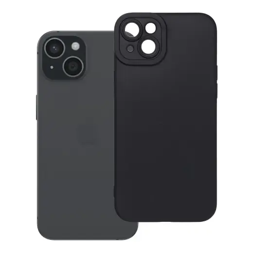 Matt 2.0 telefono dėklas iPhone 15 Plus juodas