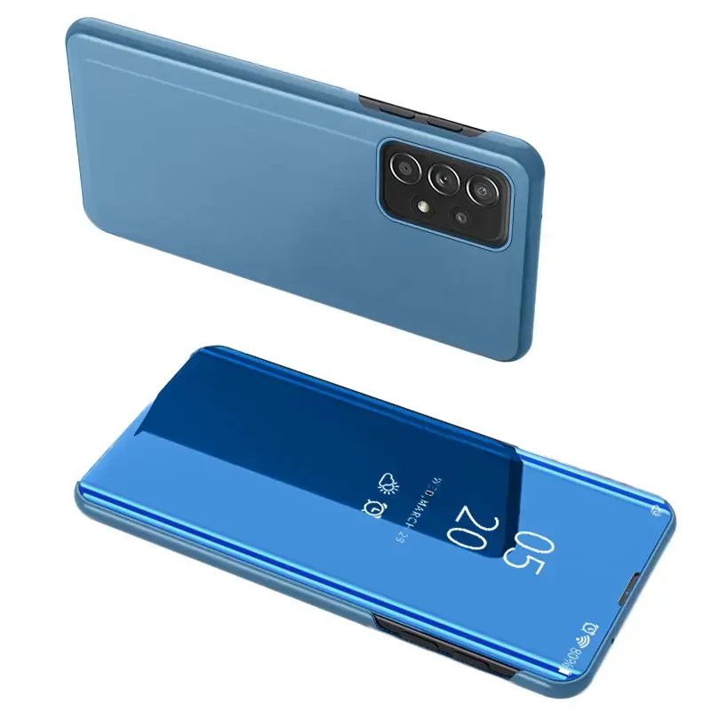 OEM Clear View grāmatveida maciņš telefonam