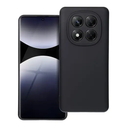 SILICONE case for XIAOMI Redmi Note 14 Pro 5G / 14 Pro Plus 5G black
