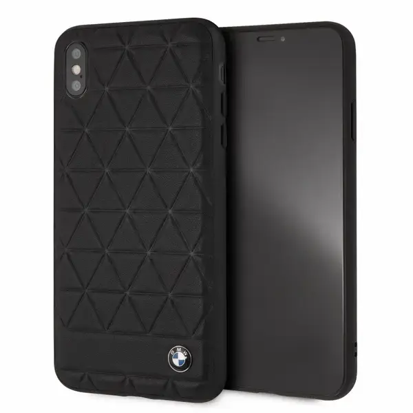 Etui hardcase BMW BMHCI65HEXBK iPhone Xs Max czarny|black Hexagon