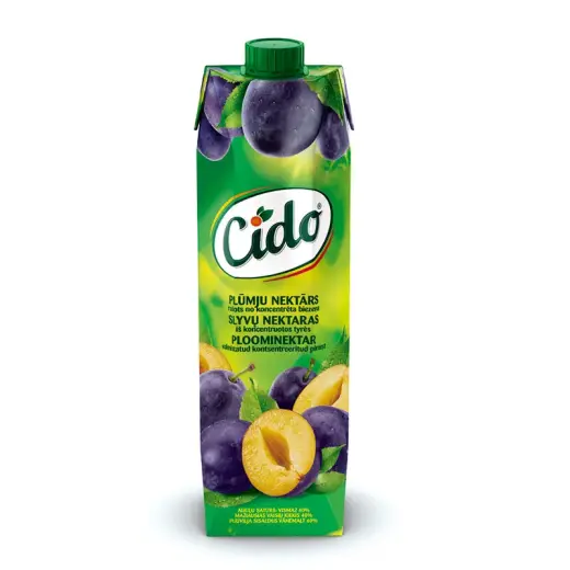 Plūmju nektārs CIDO, 1 L