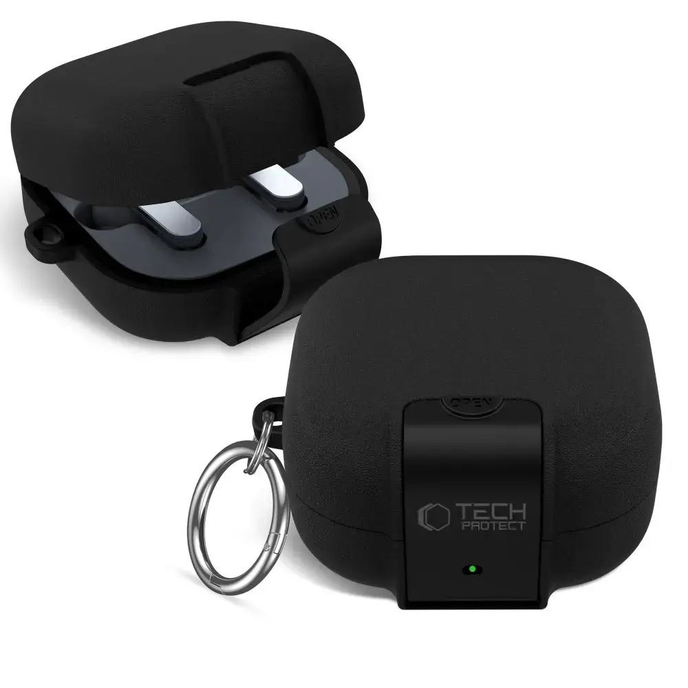 TECH-PROTECT SLIM HOOK SAMSUNG GALAXY BUDS 4 / 4 PRO BLACK
