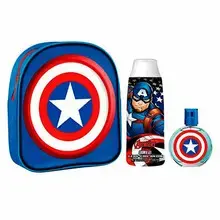FRAGRANCES FOR CHILDREN Captain America Gift set EDT 50 ml, backpack and shower gel 300 ml 50ml