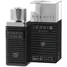 Bugatti Iconiq Black (EDT) tualetinis vanduo vyrams 100 ml