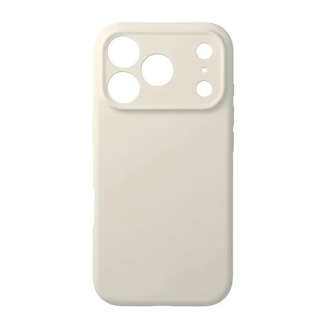 Forcell F-Protect Rubber Premium maciņš ar MagSafe atbalstu telefonam iPhone 17 Pro balts