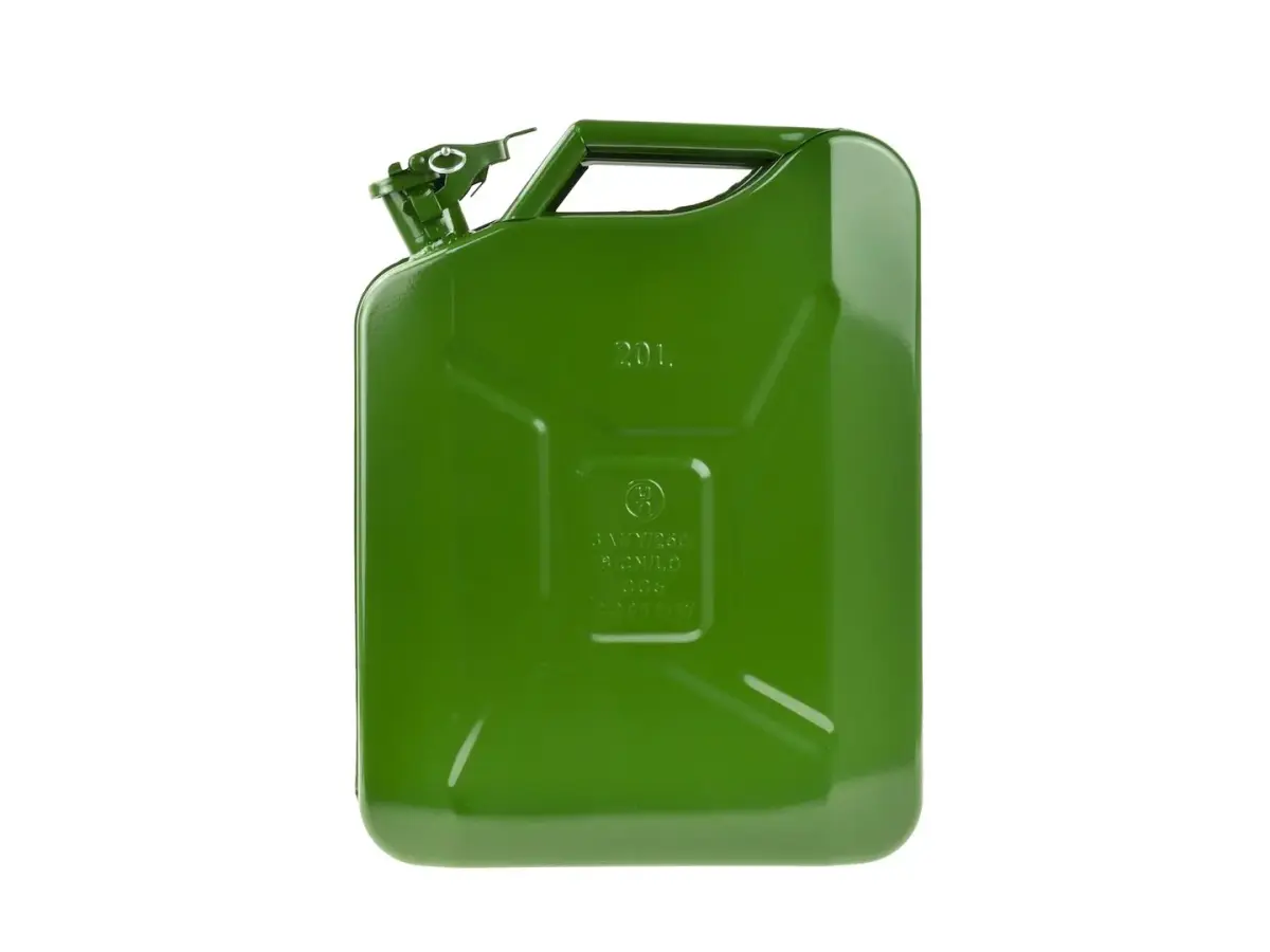 Vertikaalne metallist kanister 20L