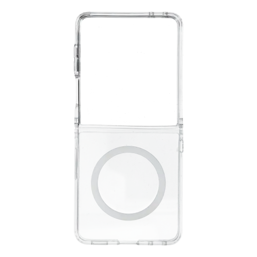 Case for Samsung Z Flip 8 4sF-S Clear compatible with MagSafe transparent