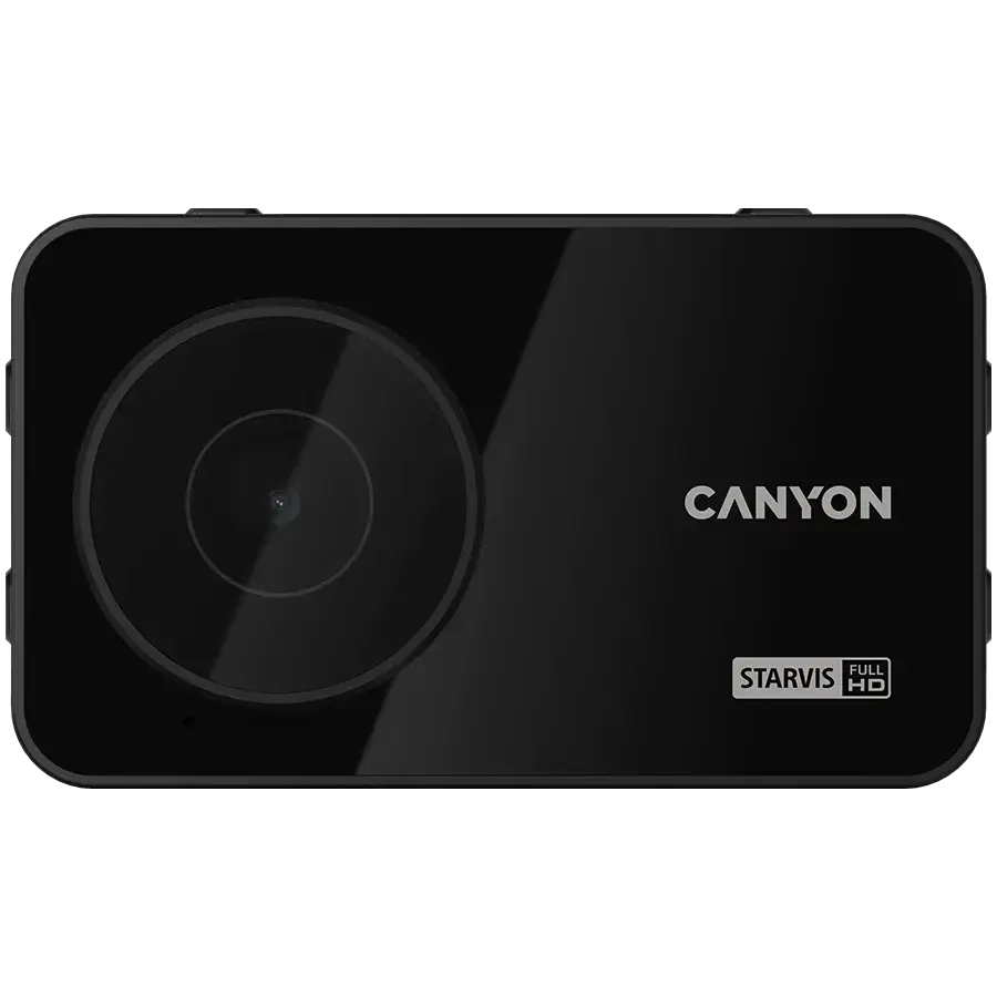 CANYON car recorder DVR10GPS FullHD 1080p Wi-Fi GPS Black