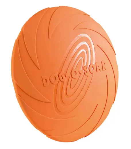 Dog toy : Trixie Dog Disc, natural rubber, ø 24 cm