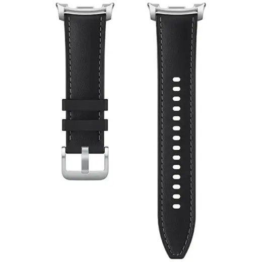 Samsung Hybrid išmaniojo laikrodžio dirželis Galaxy Watch8 Classic | silikoninis | juodas