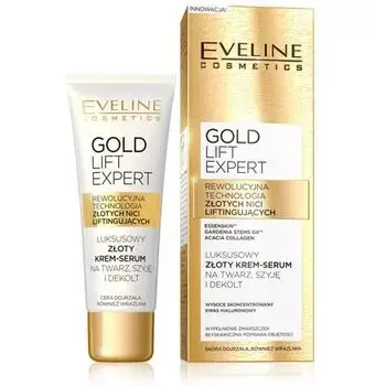 Eveline Gold Lift Expert liftingový zpevňující krém Luxurious Gold Serum-Cream 40 ml