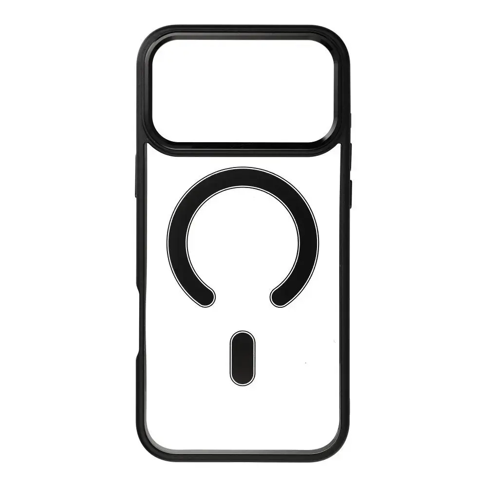 Color Edge Mag maciņš ar MagSafe atbalstu telefonam iPhone 17 Pro Max melns