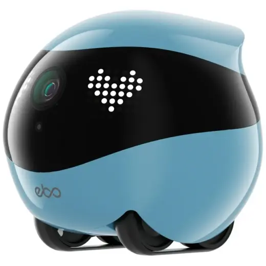 Intelligent companion robot ENABOT   EBO Air2 blue