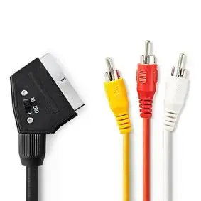 NEDIS Cable SCART Male - 3x