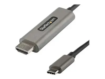 StarTech.com 16ft (5m) USB C to HDMI Cable 4K 60Hz with HDR10, Ultra HD USB Type-C to 4K HDMI 2.0b Video Adapter Cable, USB-C to HDMI HDR Monitor|Display Converter, DP 1.4 Alt Mode HBR3 - Thunderbolt 3 Compatible (CDP2HDMM5MH) - adapter cable - HDMI | USB