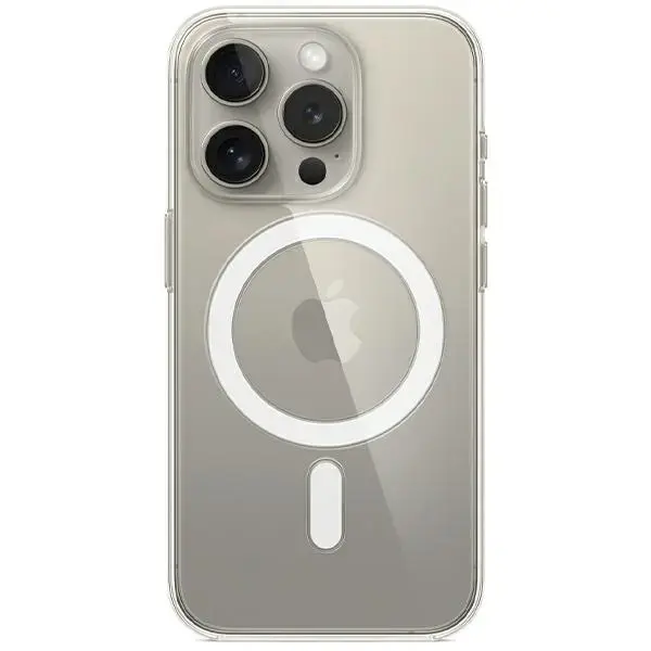 MT233ZM|A Apple Clear MagSafe Cover for iPhone 15 Pro Max Transparent