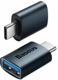 Baseus Ingenuity USB-C uz USB-A adapteris OTG (zils)