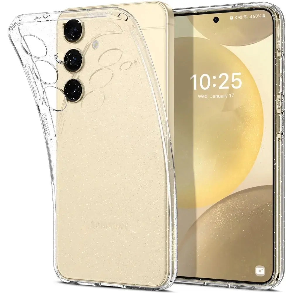 Spigen Liquid Crystal case for Samsung Galaxy S24 - transparent and glitter