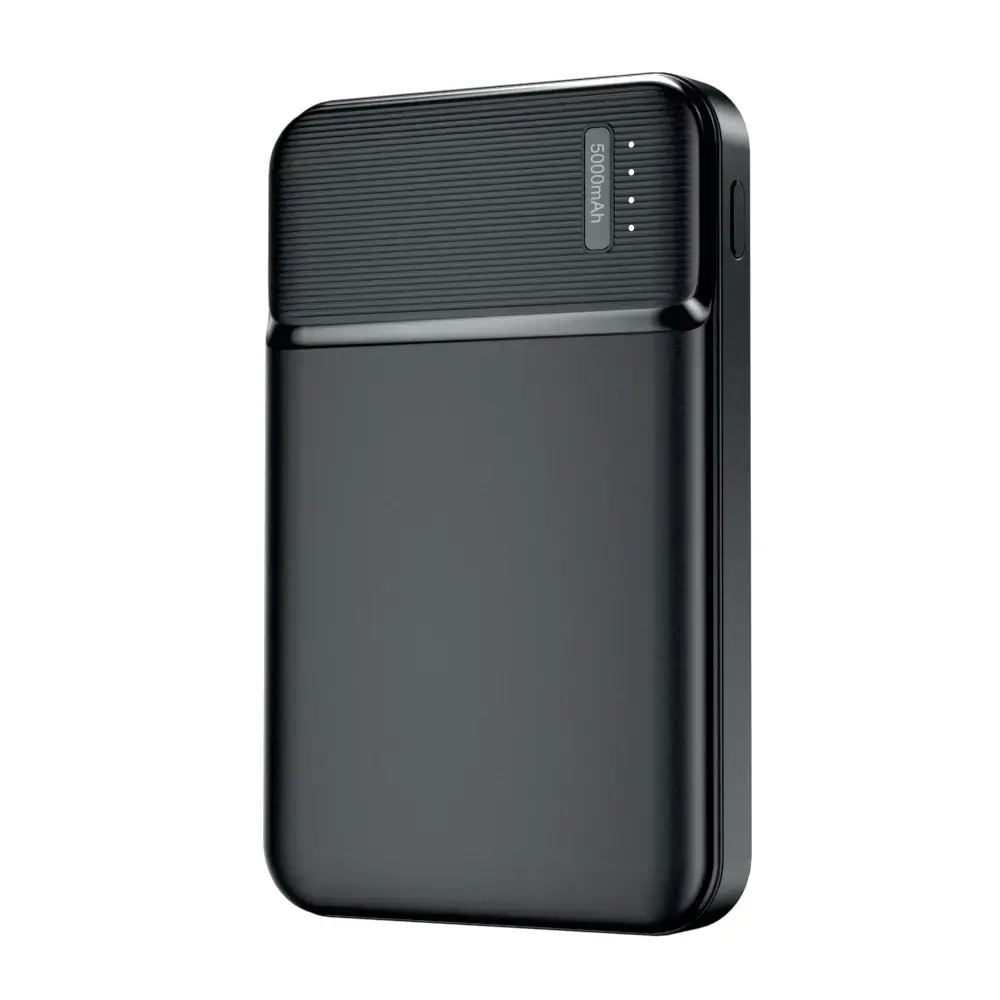 Maxlife MXPB-01 ārējais akumulators (powerbank) | 5 000 mAh | USB-A, Micro USB | melns