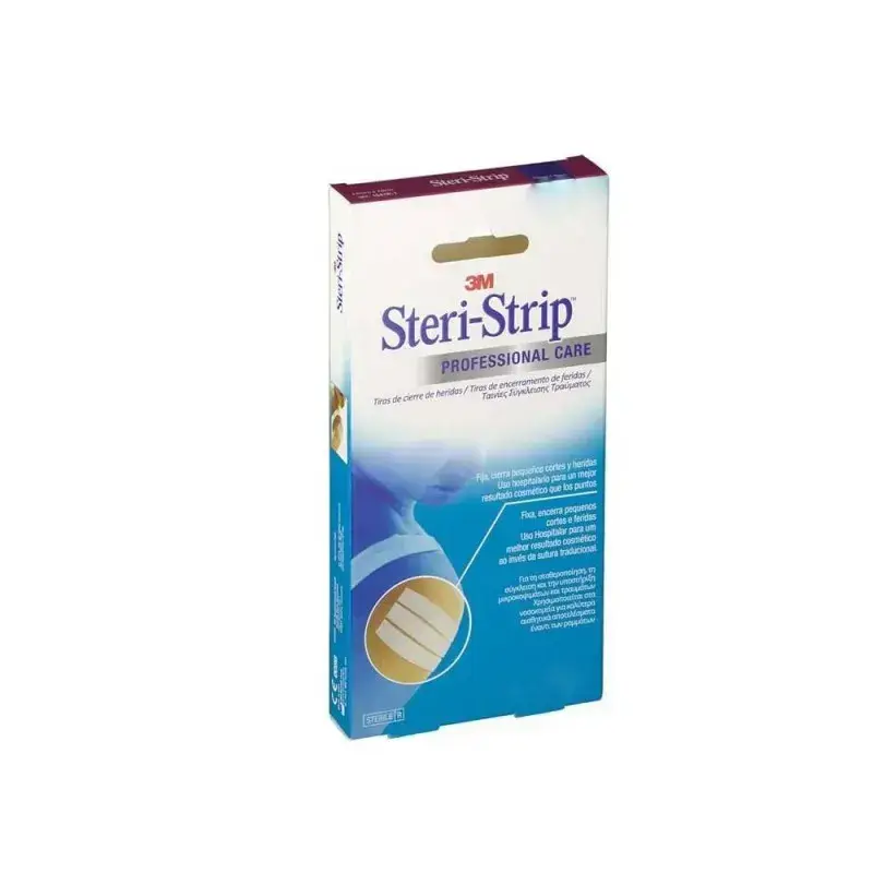 3M Nexcare Steri-Strip Sutures 12x100mm 6pcs