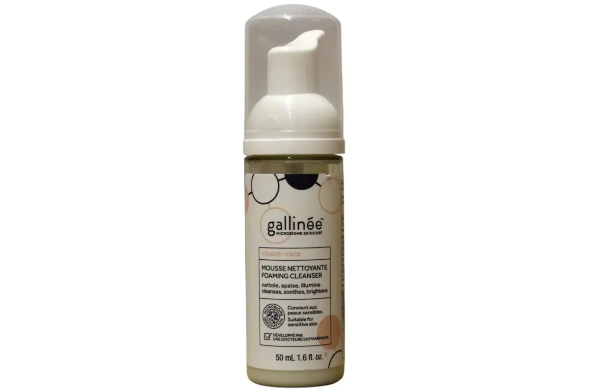 Gallinee Microbiome Skincare, Prebiotics AND Postbiotics, Purifying Cleansing Foam, 50 ml