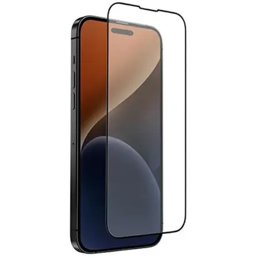 Uniq Optix Matte frosted tempered glass for phone iPhone 15 | iPhone 14 Pro with applicator