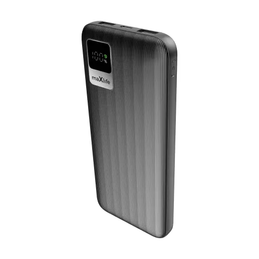 Maxlife MXPB-07 väline akupank (powerbank) | 10 000 mAh | must