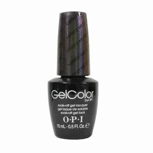 Opi, Gel Color, Semi-Permanent Nail Polish, Kermit Me To Speak, 15 ml