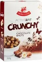 Muesli HERKULESS Active & Fit Crunchy Choco Nuts, 0.350 kg