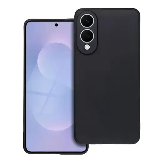 MATT telefono dėklas Samsung Galaxy S25 Edge (S937) juodas
