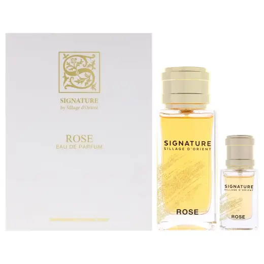 Set Signature Sillage D'Orient: Rose, Eau De Parfum, Unisex, 100 ml + Rose, Eau De Parfum, Unisex, 15 ml