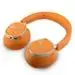 Guess Rectangle Metal Script Logo ENC Wireless Headphone Orange