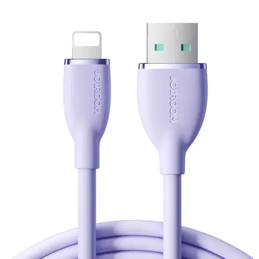 Cable Colorful 3A USB to Lightning SA29-AL3 | 3A | 1,2m (purple)