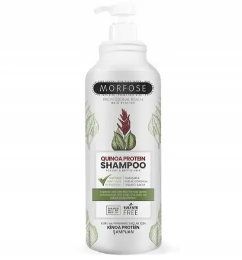Morfose Quinoa Protein Shampoo – Strengthening Shampoo for Dry and Brittle Hair, 1000ml