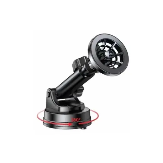 YESIDO MAGNETIC CAR HOLDER C158 (2IN1) MAGSAFE, BLACK