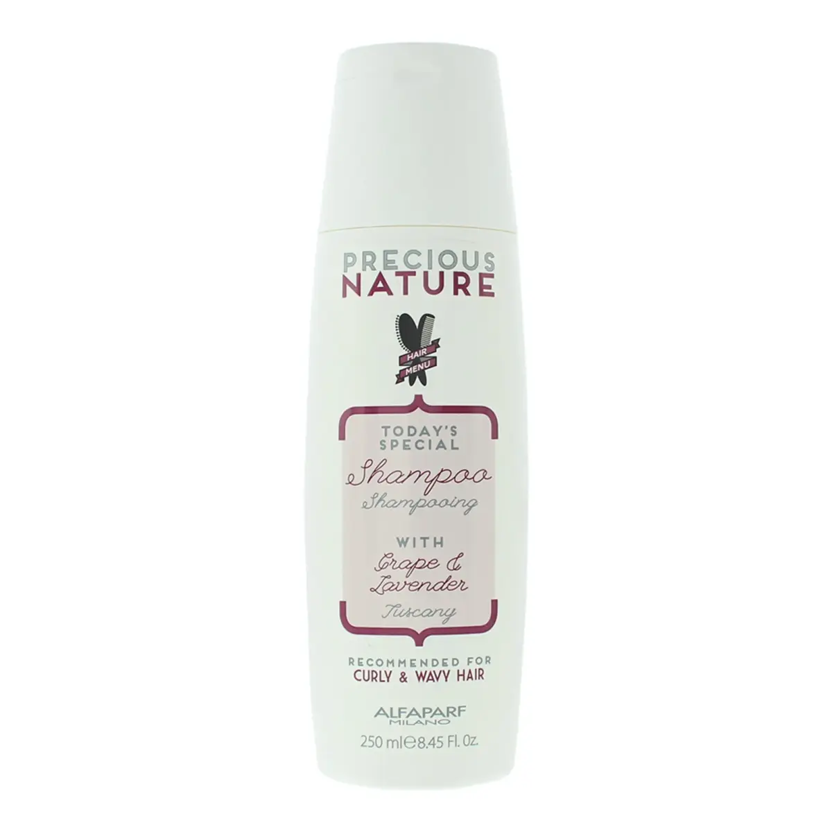 Alfaparf, Precious Nature Grape & Lavender, Hair Shampoo, 250 ml