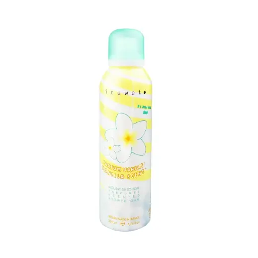 Inuwet, Vanille, Vegan & Cruelty-Free, Cleansing & Softening, Shower Mousse, 200 ml