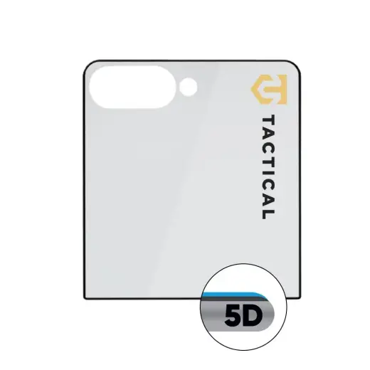 Tactical Glass Shield 5D grūdintas apsauginis stiklas telefonui Galaxy Z Flip 7