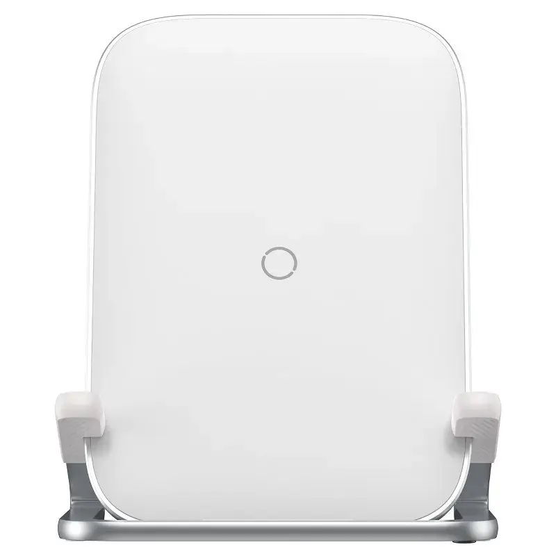 Baseus Rib Horizontal and Vertical Holder Wireless Charging 15W White