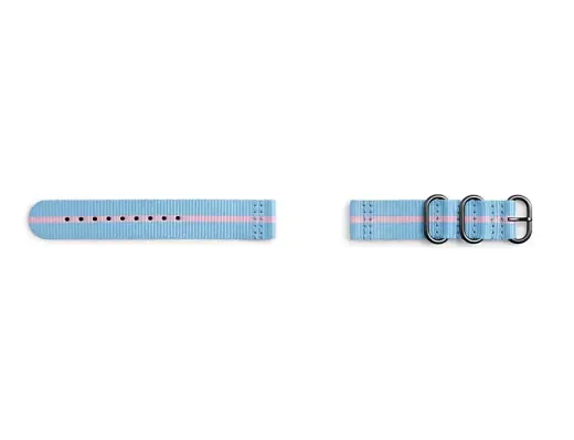 GP-R600BREECAF Samsung Gear Sport Studio Premium Nato Strap Blue|Pink