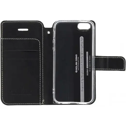 Molan Cano Issue Book Case for Xiaomi Redmi 9C Black