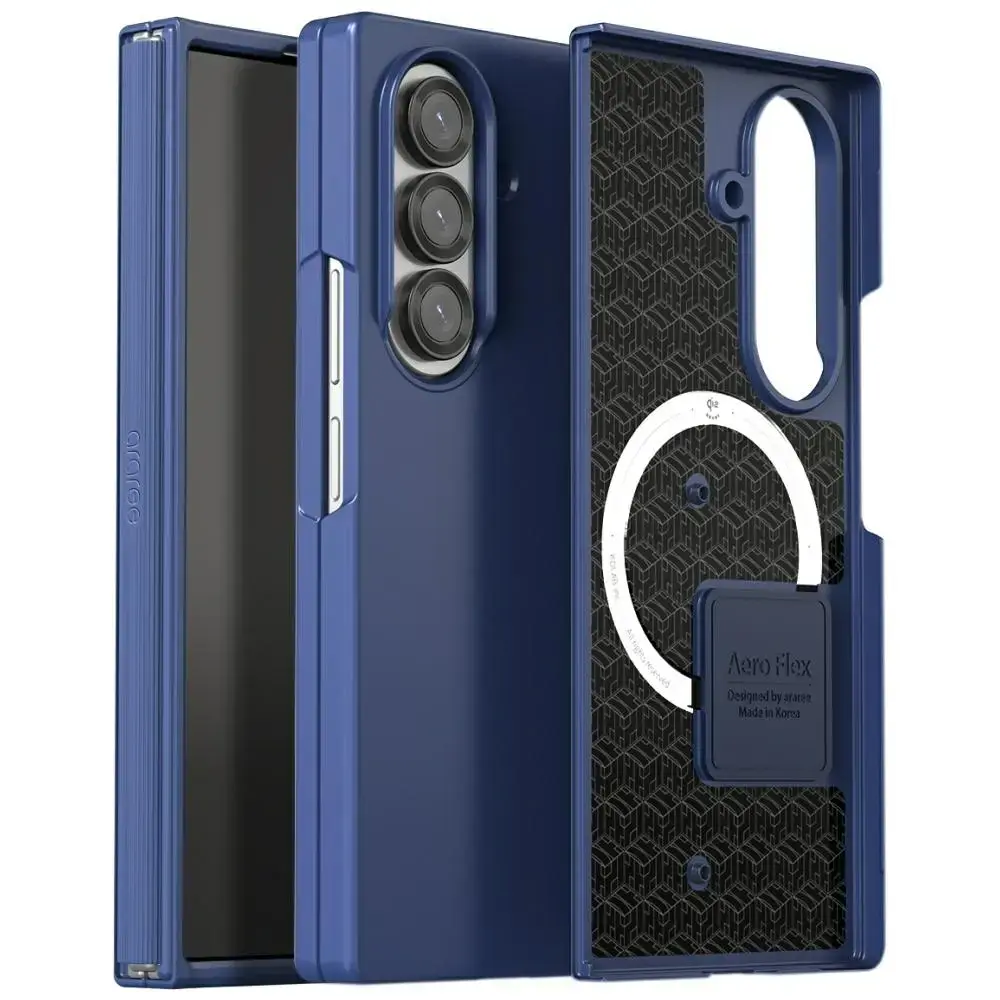 Case Araree Aero Flex M MagSafe Qi2 for   Samsung Galaxy Z Fold7 navy