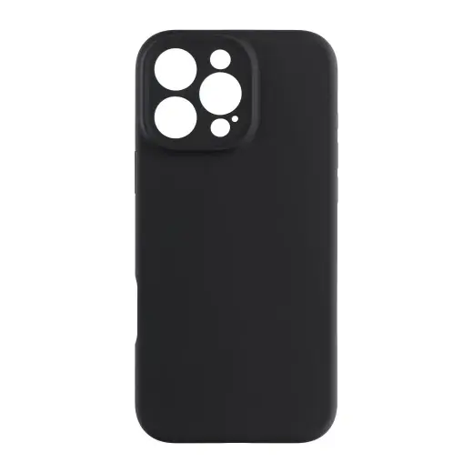 Forcell F-Protect Rubber Premium telefoni ümbris MagSafe toega iPhone 16 Pro Max must