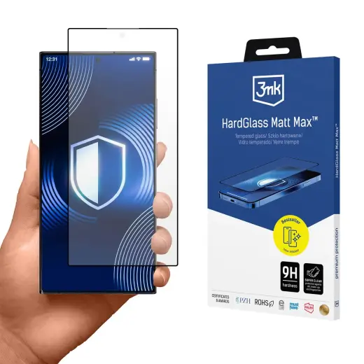 3MK HardGlass Matt Max tempered glass for phone Samsung Galaxy S24 Ultra
