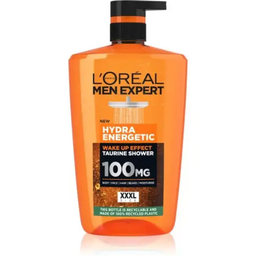 L´oréal Paris Expert Hydra Energetic 100mg Shower Gel Men - 1000ml