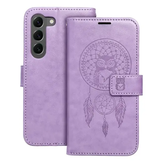 MEZZO dreamcatcher чехол-книжка для телефона Samsung Galaxy S23 (S911) фиолетовый