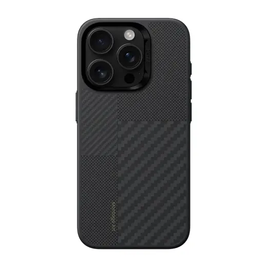 Benks Montage Magnetic Armor Pro Kevlar phone case for iPhone 15 Pro black