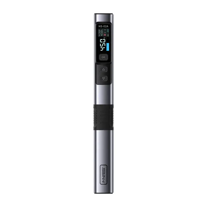 100 W smart soldering iron with FNIRSI HS-02A MAX tool kit