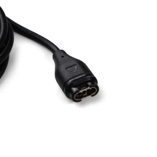 Fusion Magnetic Charger for Garmin Smartwatches with USB-A - Black